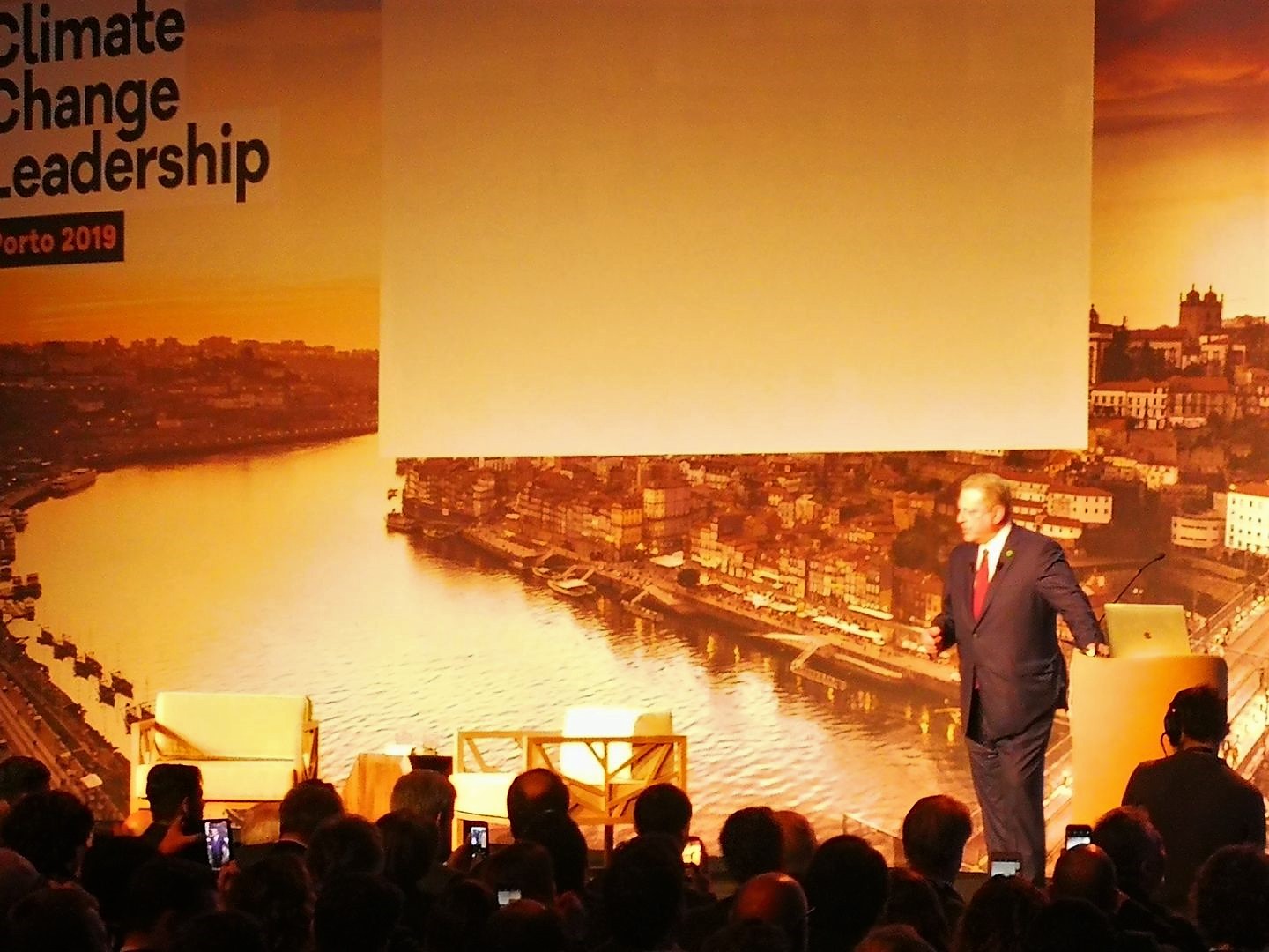 Conférence Climate Change Leadership avec Al Gore